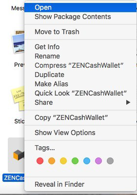 zencash钱包安全节点ZEND软件安装和更新教程截图swing wallet zend software update tutorial in chinese.