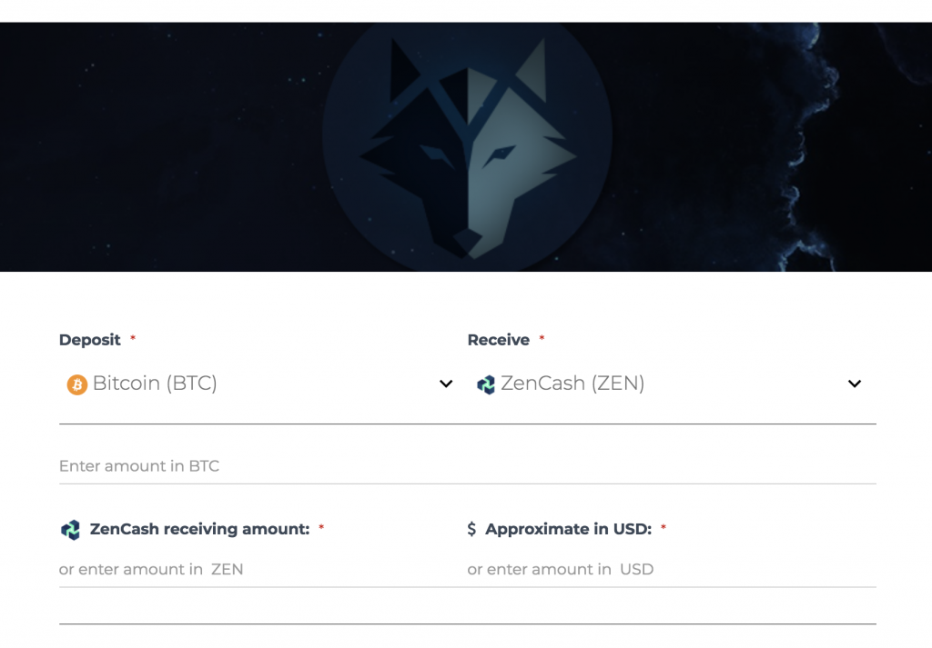 zen on cryptowolf exchange