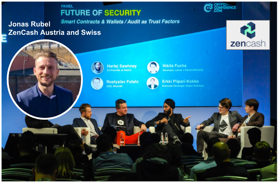 Future of Security Panel with Jonas Rubel on the left