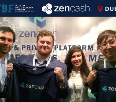 zencash at world blockchain forum in dubai featured cover