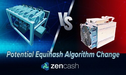 asic-vs-gpu Zencash Statement On Potential Algorithm Change