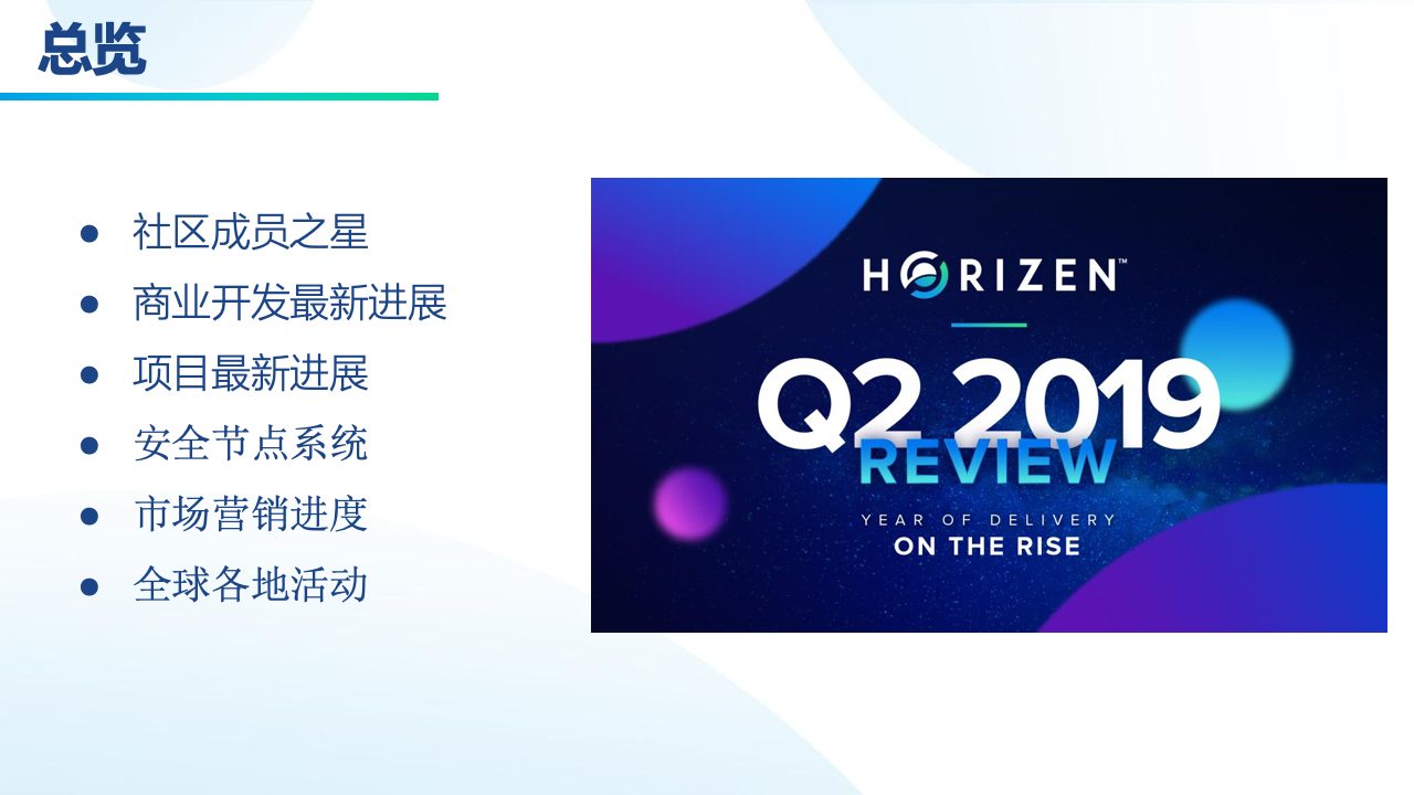 Horizen 7月3号月度汇报更新 Horizen