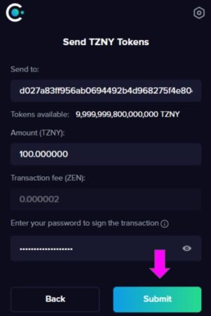 Horizen-Cobalt-Wallet-Transaction