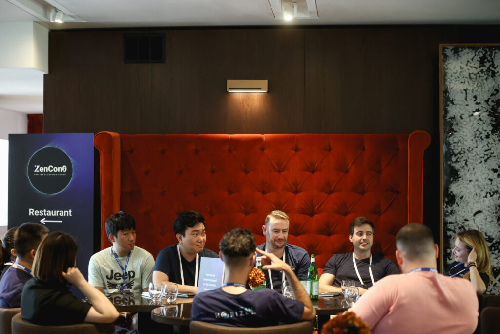 Horizen's community members at Zencon0 community panel