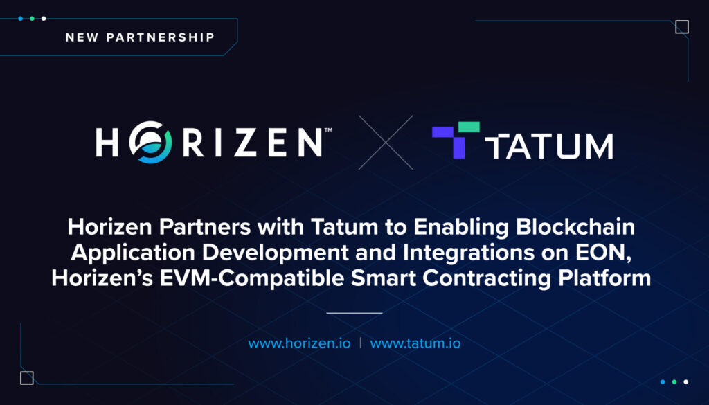 Horizen EON and Tatum Partnership